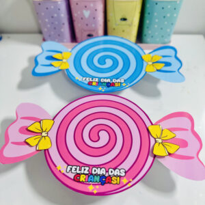 LEMBRANCINHA PARA O DIA DAS CRIANÇAS EM FORMATO DE DOCE 🍭✨
