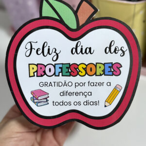 Lembrancinha dia dos Professores