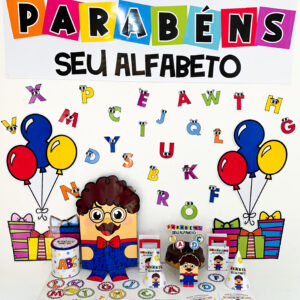 Super Kit Tema “Aniversário do Seu Alfabeto”