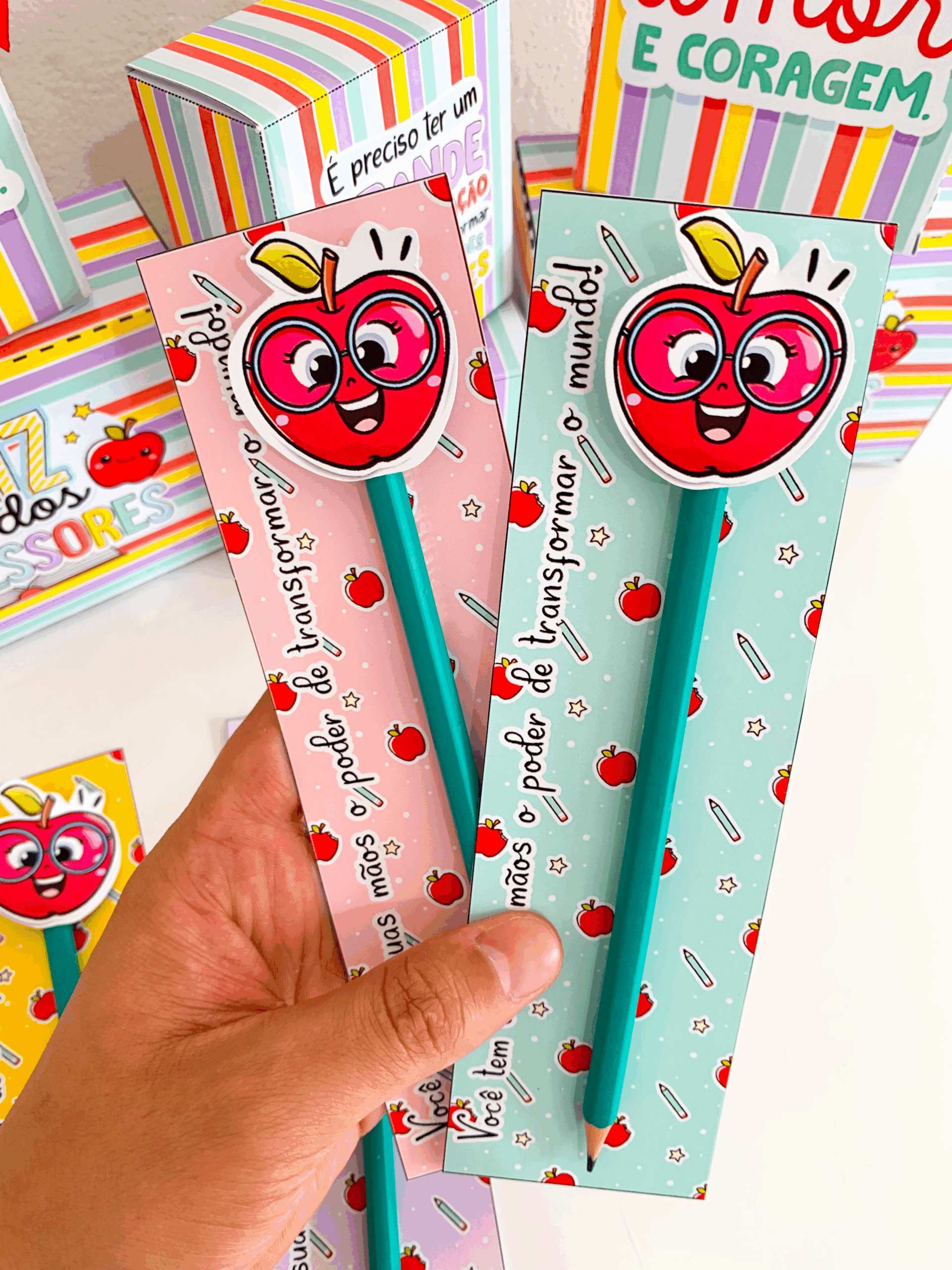 📚🍎 KIT DE LEMBRANCINHAS – DIA DOS PROFESSORES 🍎📚 - Imagem 2