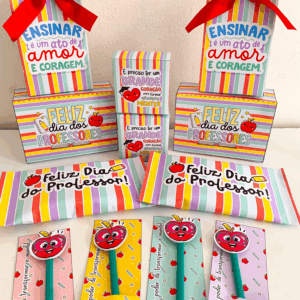 📚🍎 KIT DE LEMBRANCINHAS – DIA DOS PROFESSORES 🍎📚