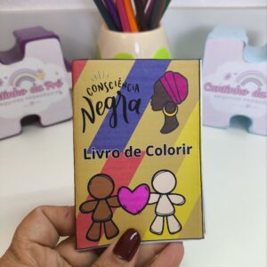 Livrinho de colorir consciência negra