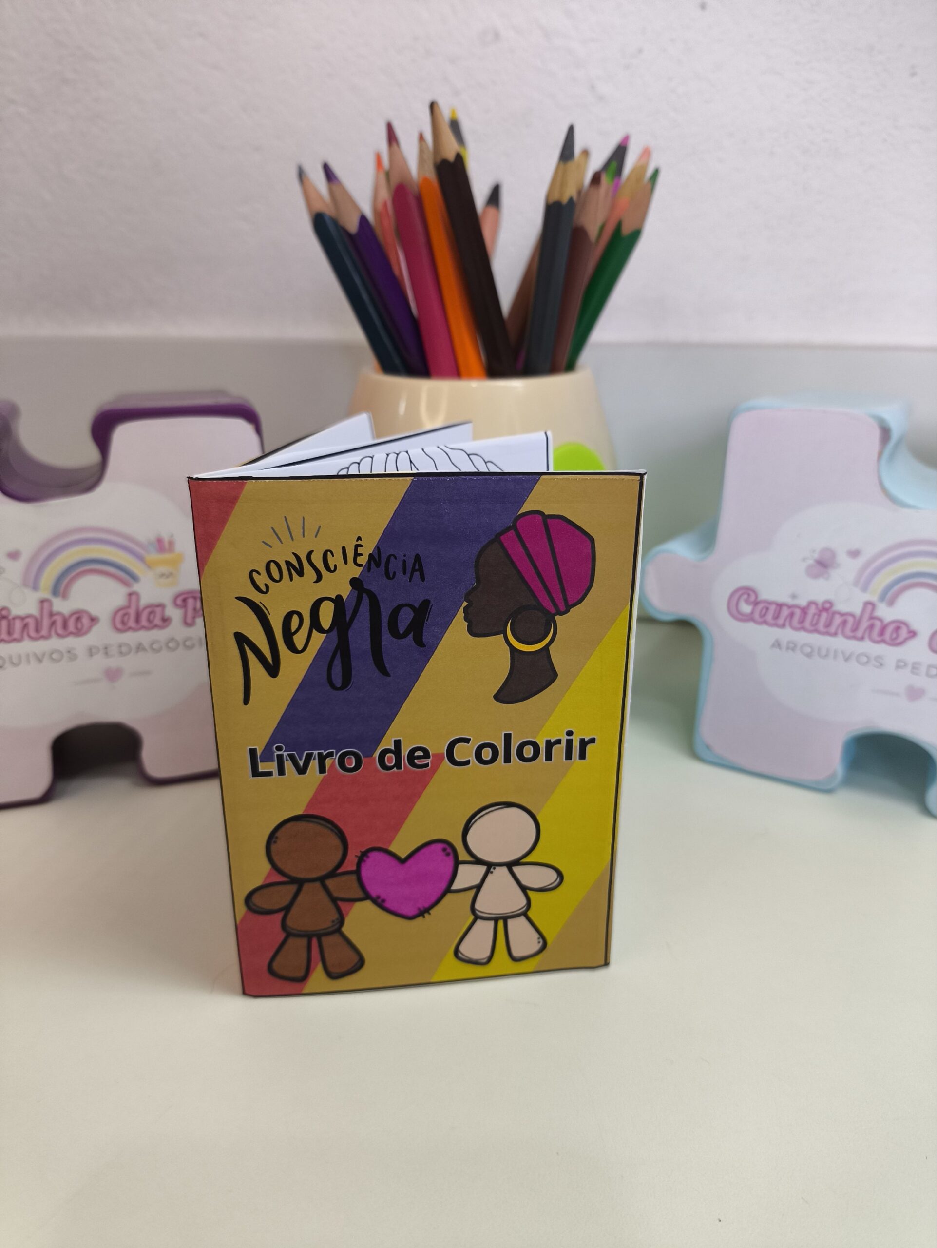 Livrinho de colorir consciência negra - Imagem 4