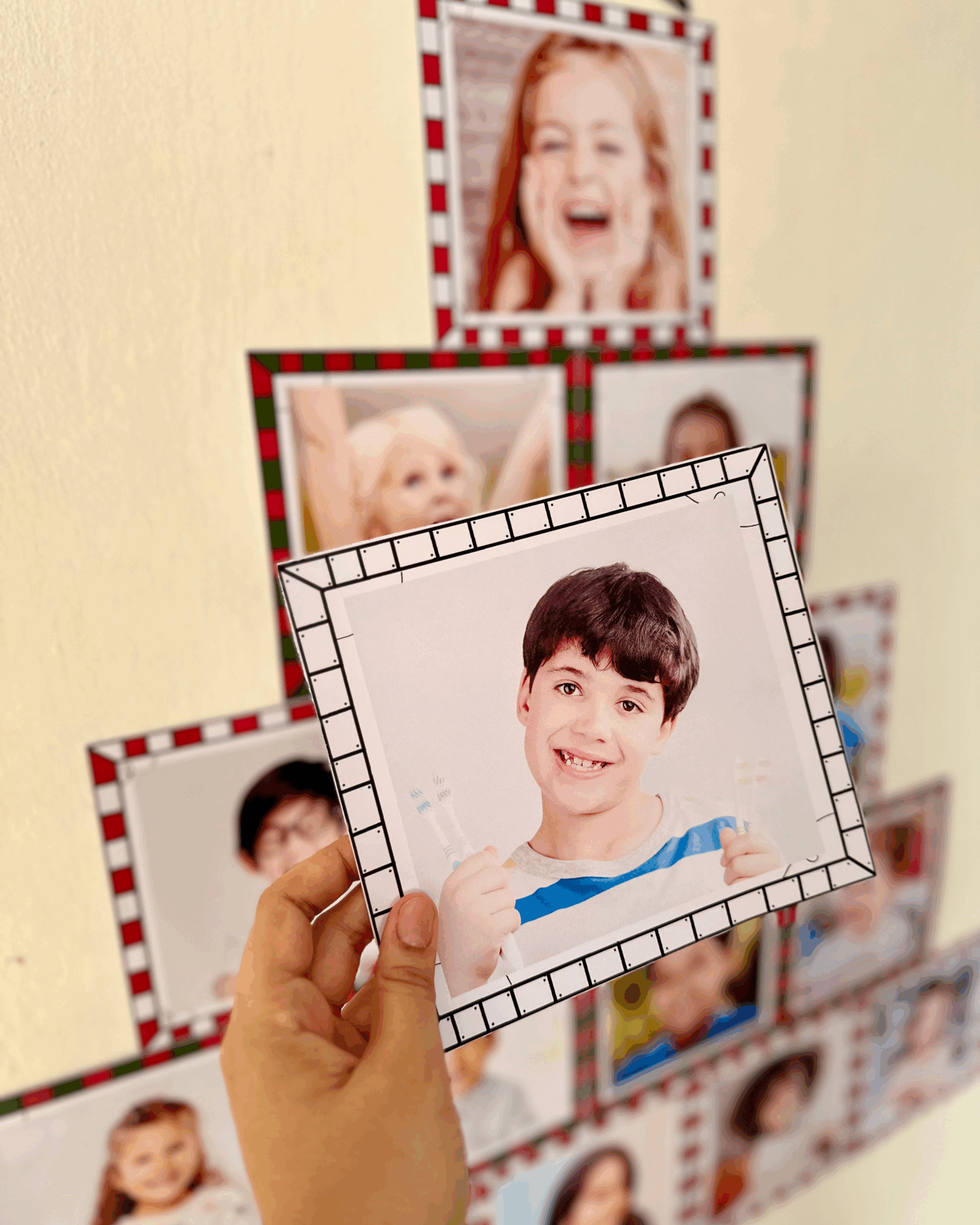 Mural de Fotos Árvore de Natal - Imagem 3