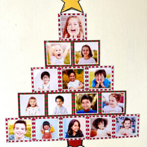 Mural de Fotos Árvore de Natal
