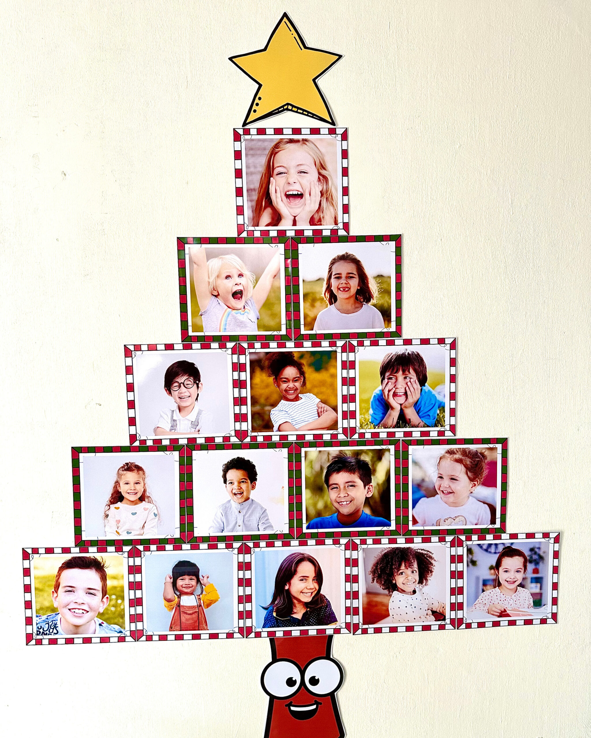 Mural de Fotos Árvore de Natal