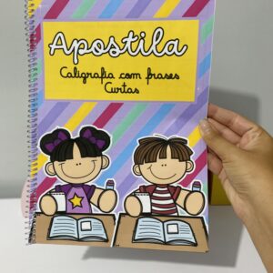 Apostila de Caligrafia com Frases Curtas