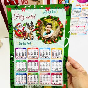 CALENDÁRIO 2026 NATAL EDITÁVEL