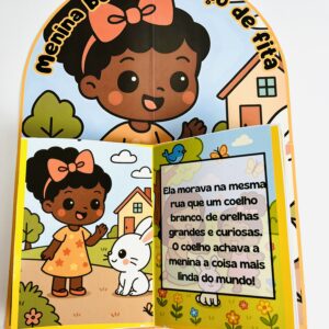 Livro 3d menina bonita