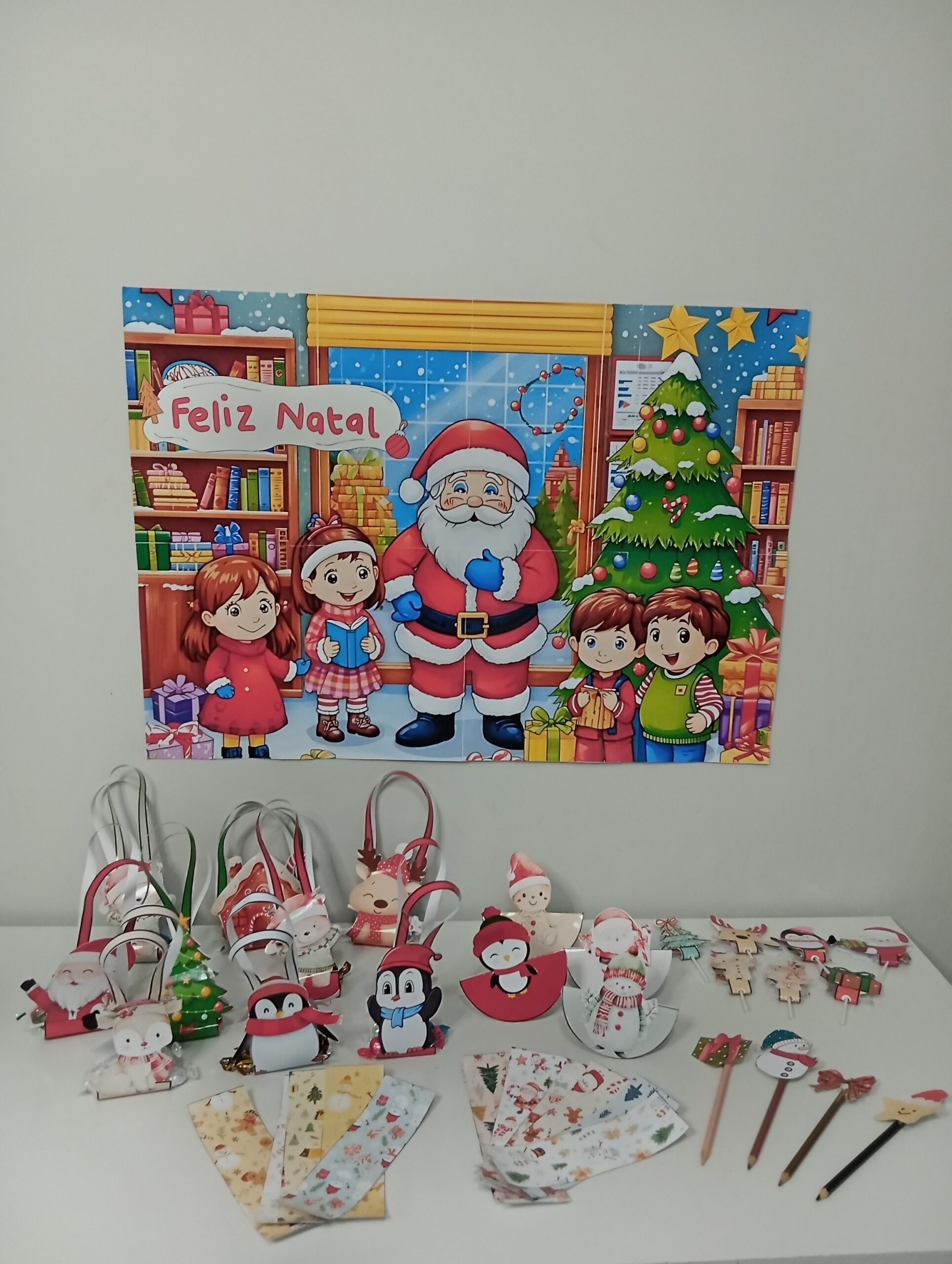 KIT PAINEL NATAL ENCANTADO