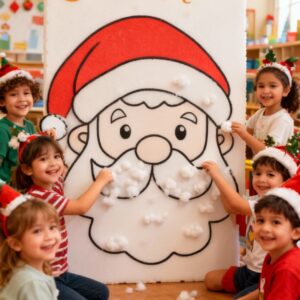 PAINEL COLABORATIVO BARBA DO PAPAI NOEL