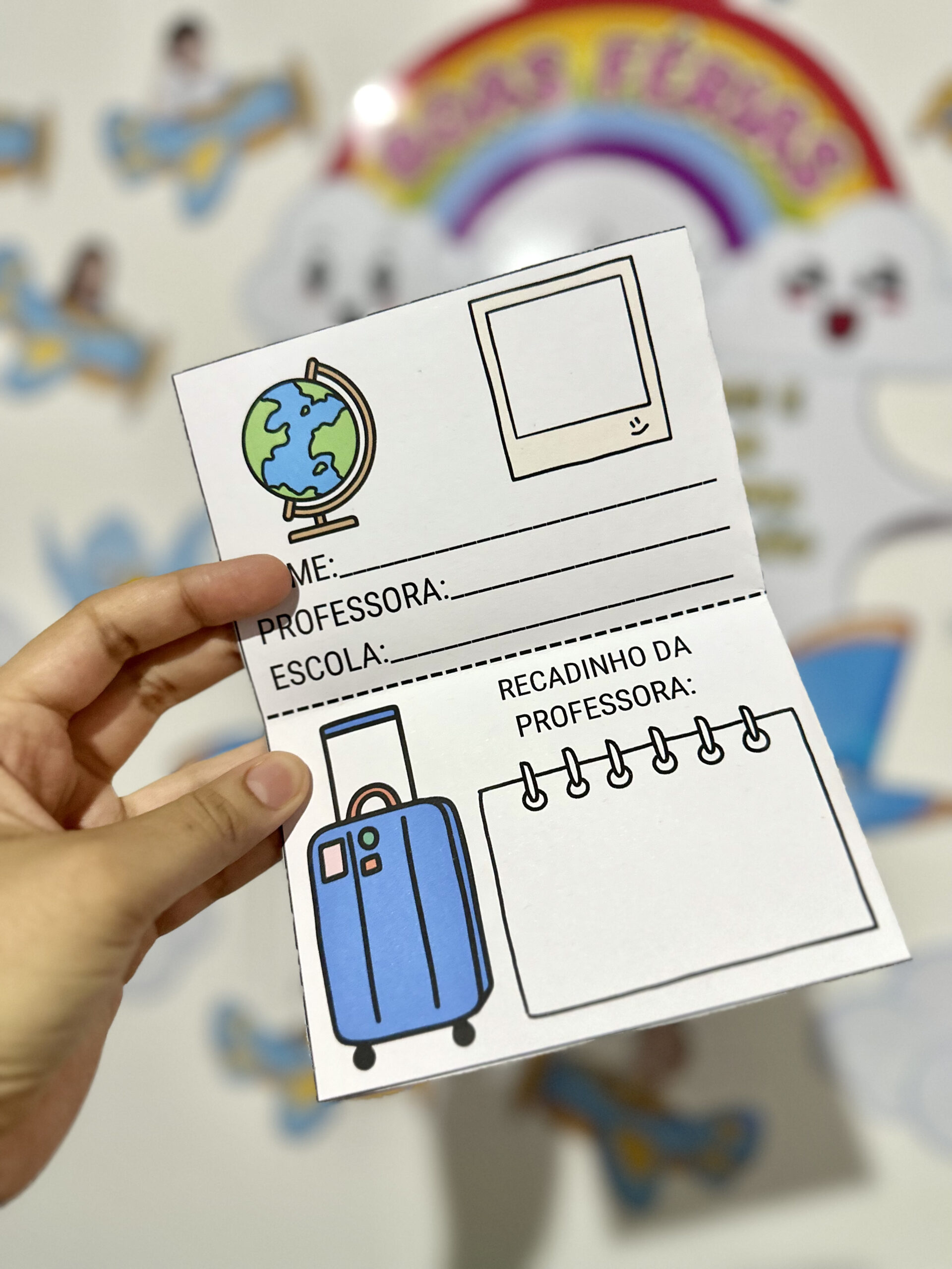 Painel kit minhas férias - Imagem 5