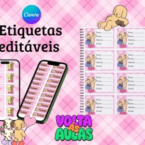ETIQUETAS BOBBIE GOODS EDITÁVEIS
