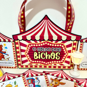 "CIRCO DOS BICHOS" HISTÓRIA NA SACOLA
