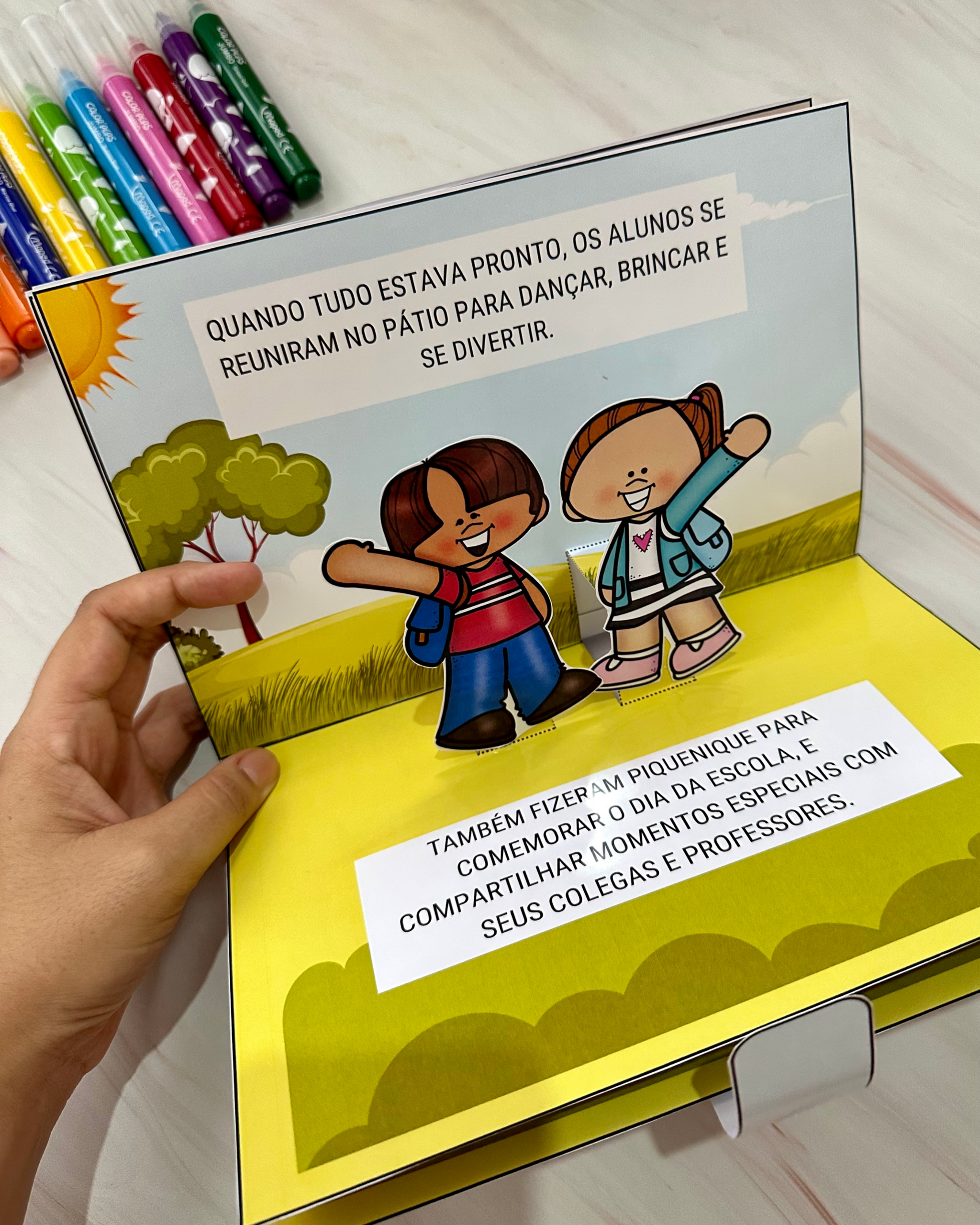 LIVRO O DIA DA ESCOLA - Imagem 3