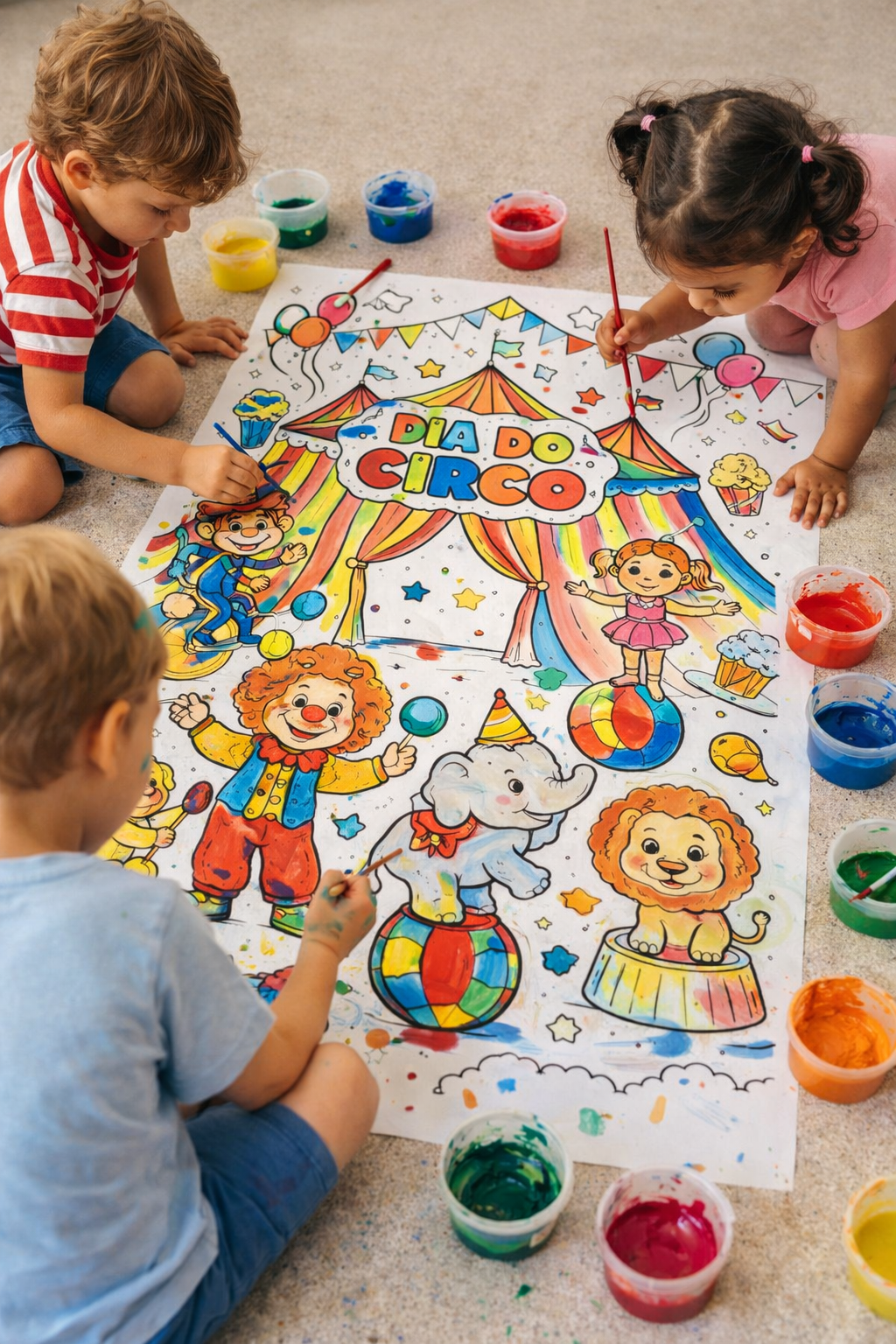 PAINEL COLETIVO CIRCO - Imagem 2