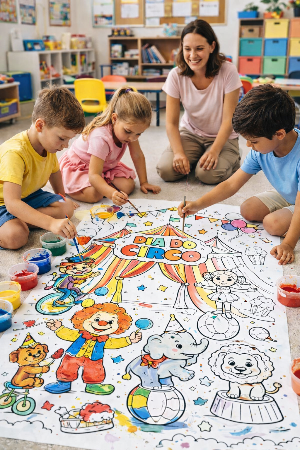 PAINEL COLETIVO CIRCO - Imagem 3