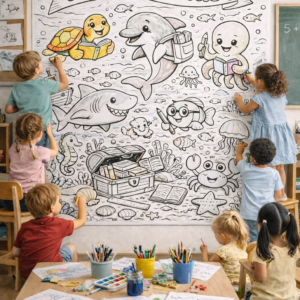 PAINEL COLETIVO FUNDO DO MAR