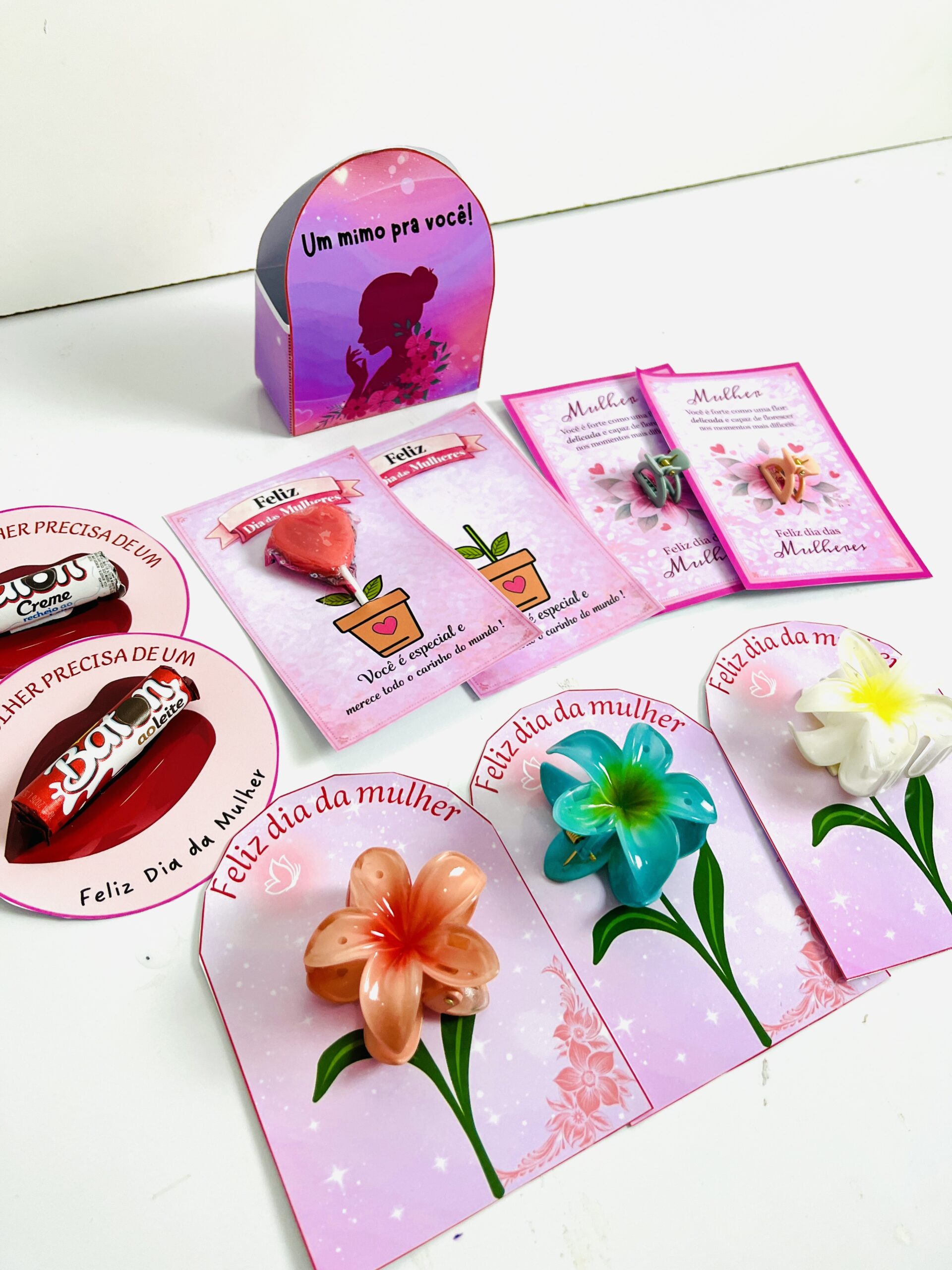 LEMBRANCINHAS DIA DA MULHER FLOR - Imagem 2
