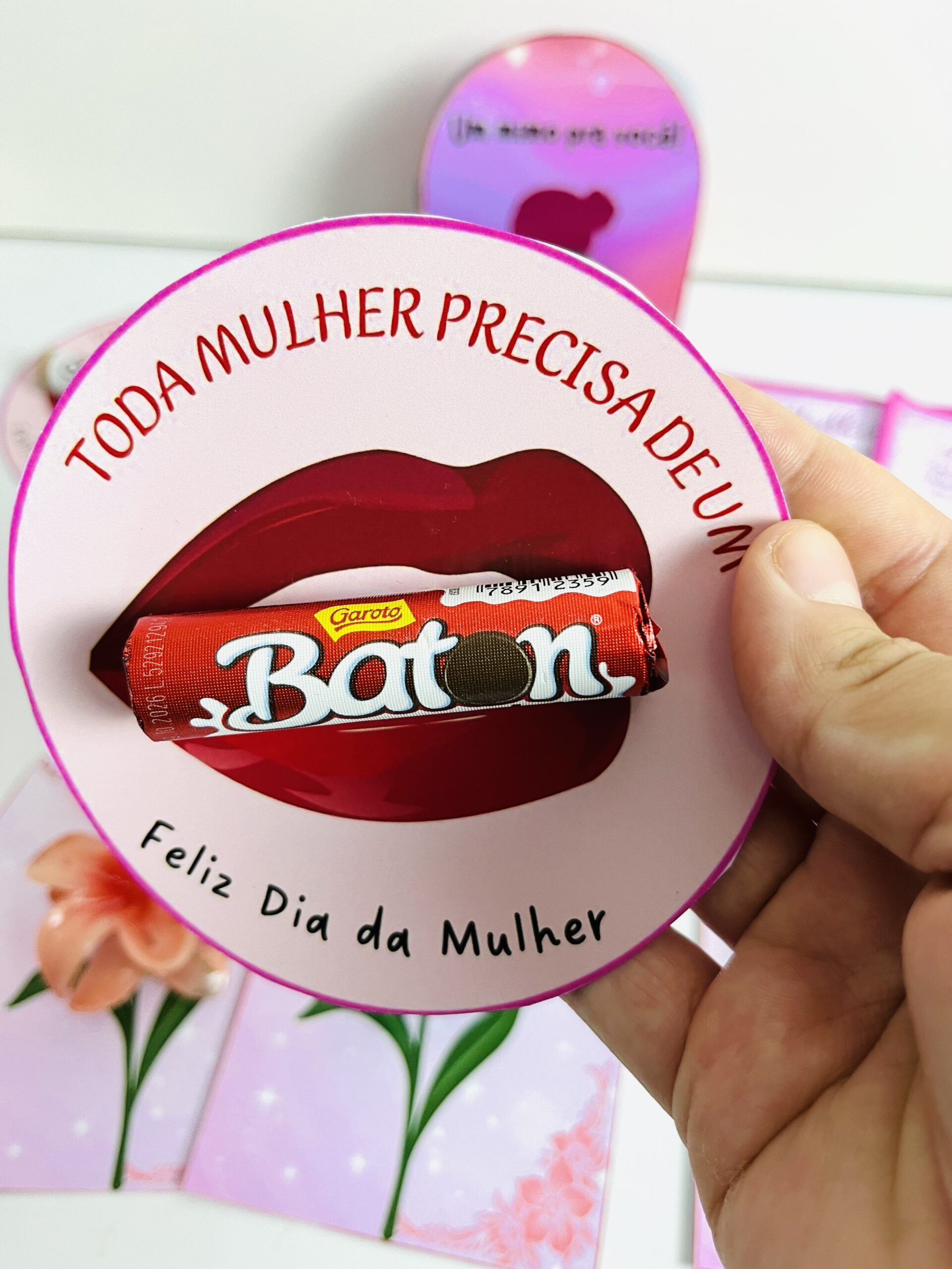 LEMBRANCINHAS DIA DA MULHER FLOR - Imagem 3