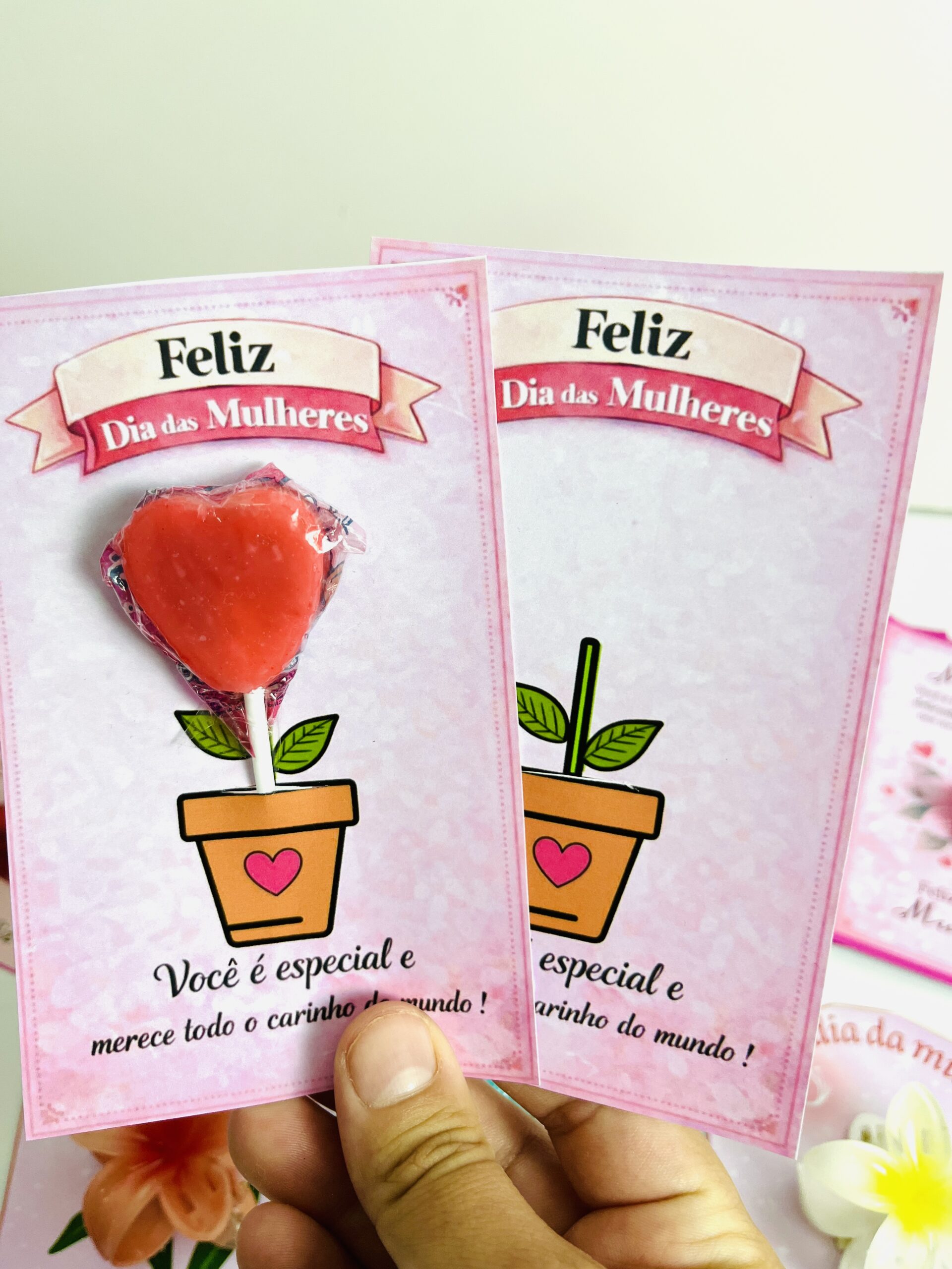 LEMBRANCINHAS DIA DA MULHER FLOR - Imagem 4