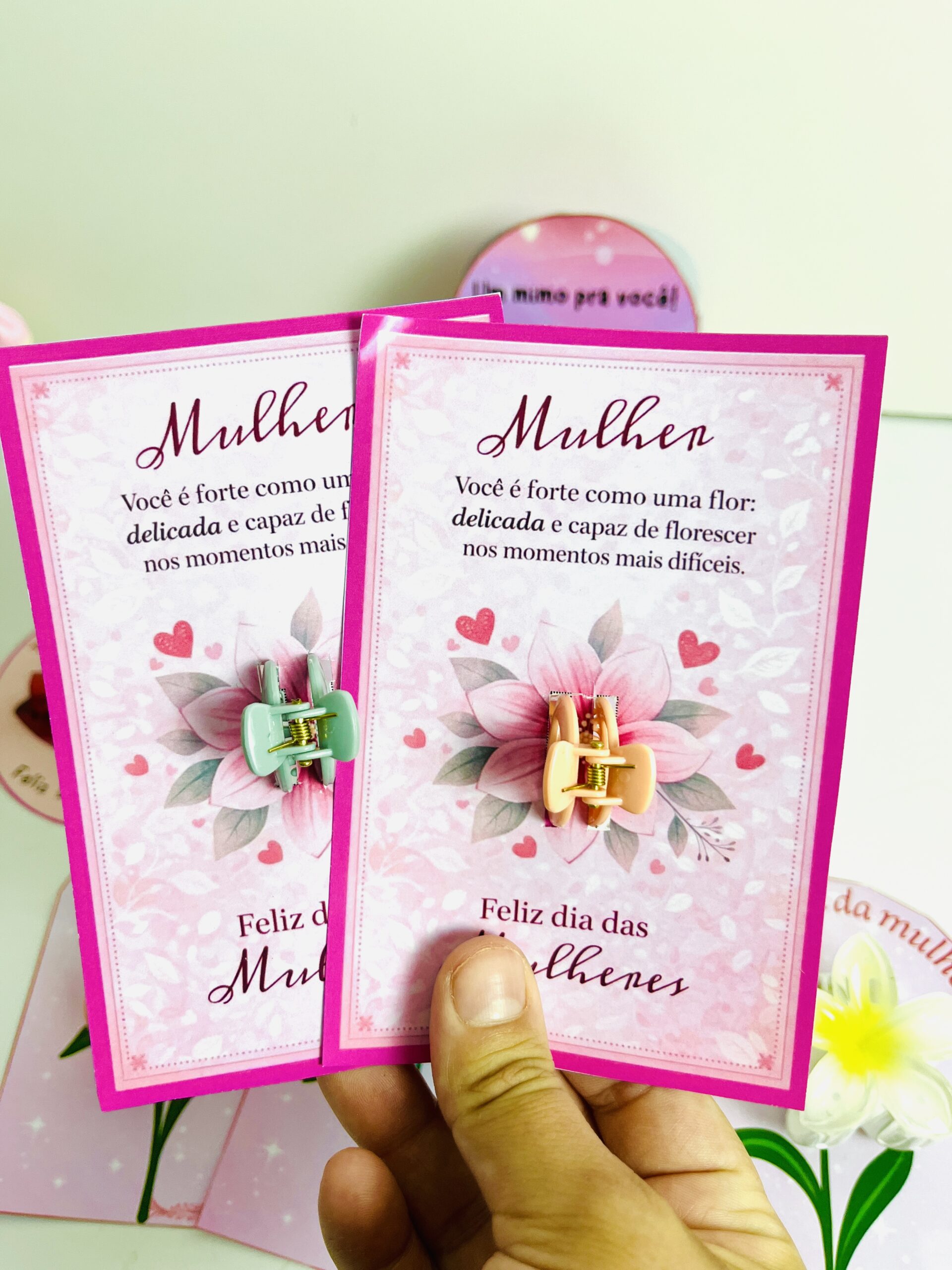 LEMBRANCINHAS DIA DA MULHER FLOR - Imagem 5