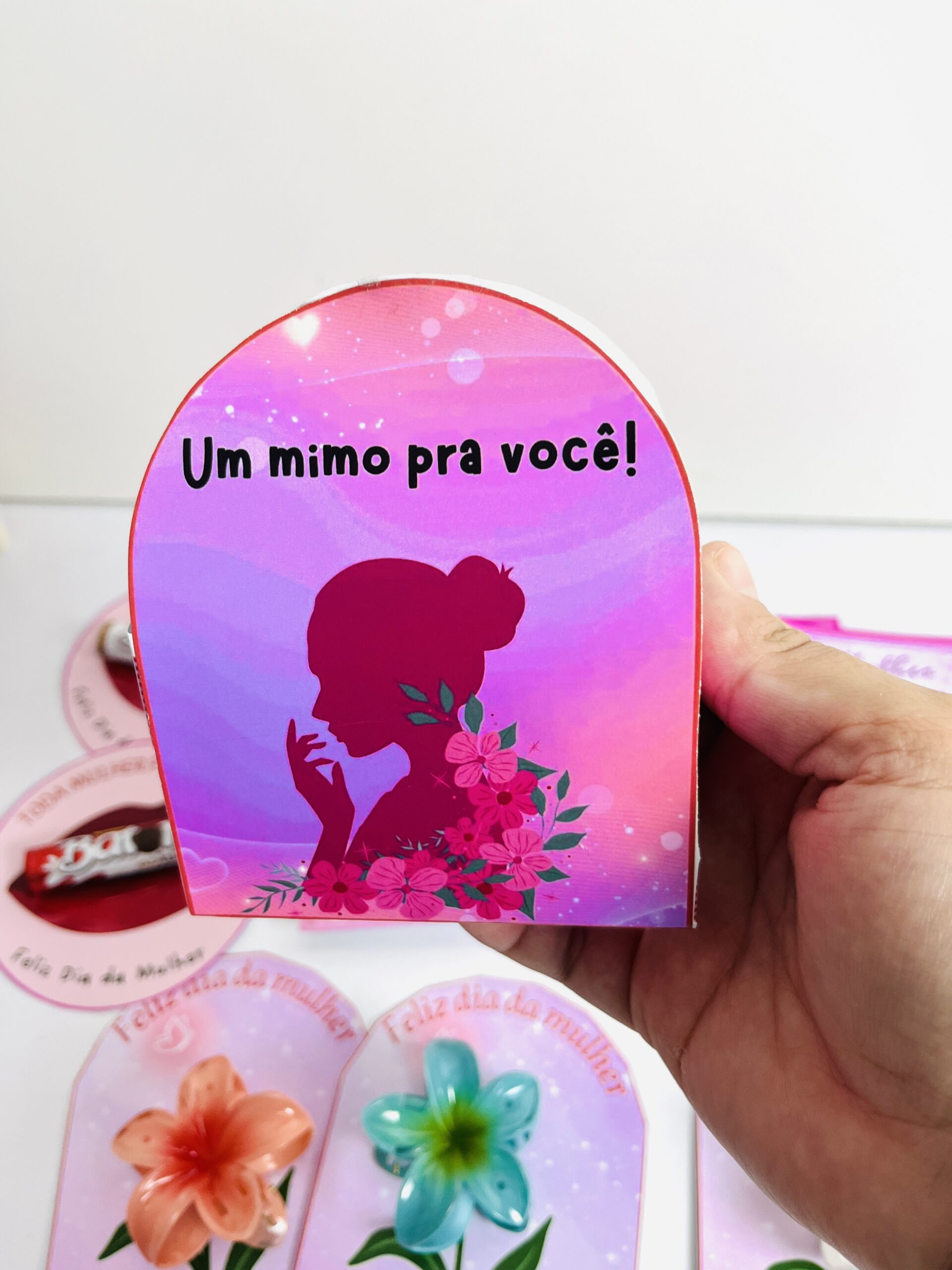 LEMBRANCINHAS DIA DA MULHER FLOR - Imagem 6