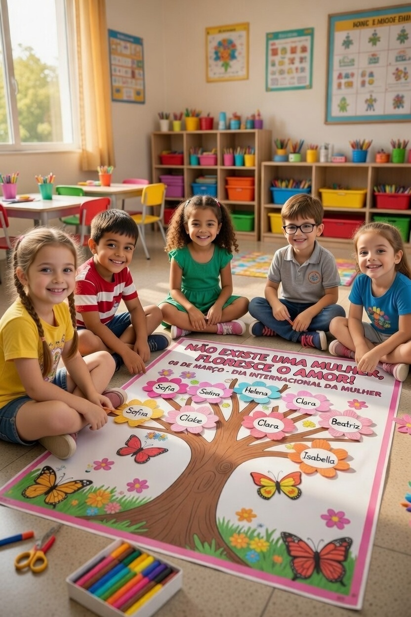 PAINEL INTERATIVO DIA DA MULHER - Imagem 5
