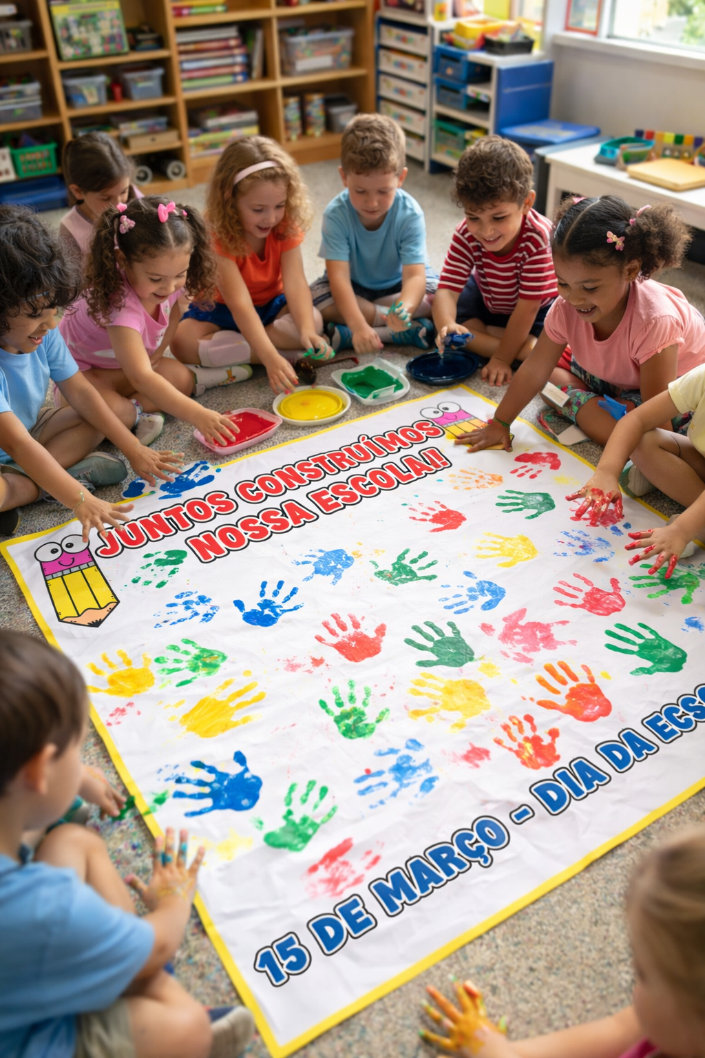 PAINEL INTERATIVO DIA DA ESCOLA - Imagem 3