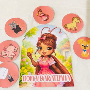 Luva de história Dona Baratinha