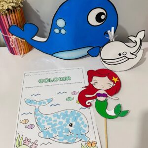LUVA MUSICAL A BALEIA 🐳