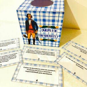 CAIXA EDUCATIVA HISTÓRIA DE TIRADENTES