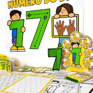 KIT NÚMERO 7 - NÚMERO DO DIA