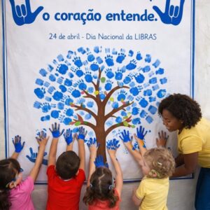 PAINEL COLETIVO DIA NACIONAL DA LIBRAS