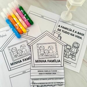 LIVRINHO FLIPBOOK MINHA FAMÍLIA