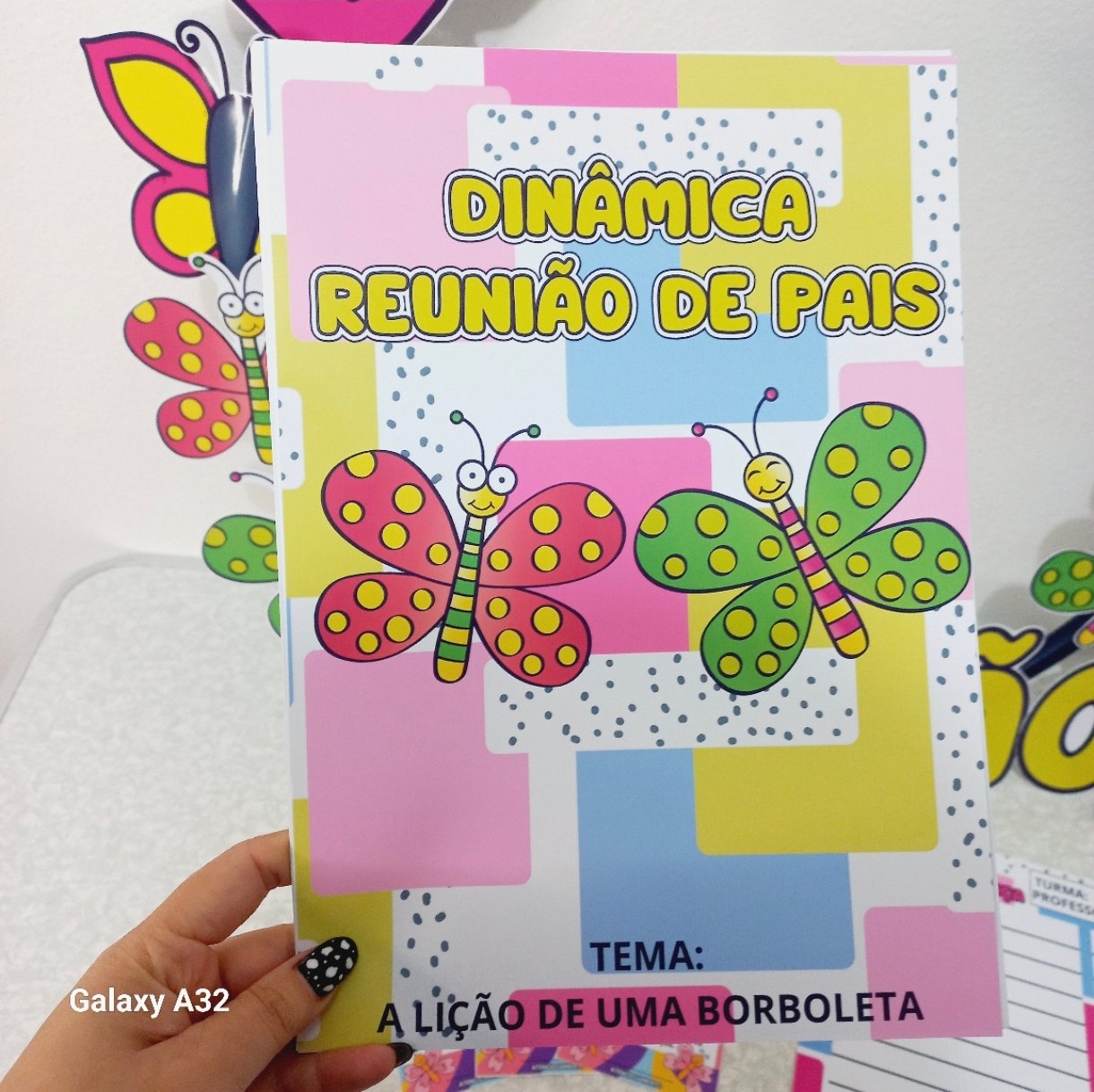 KIT REUNIÃO DE PAIS A LIÇÃO DA BORBOLETA 🦋 - Imagem 4