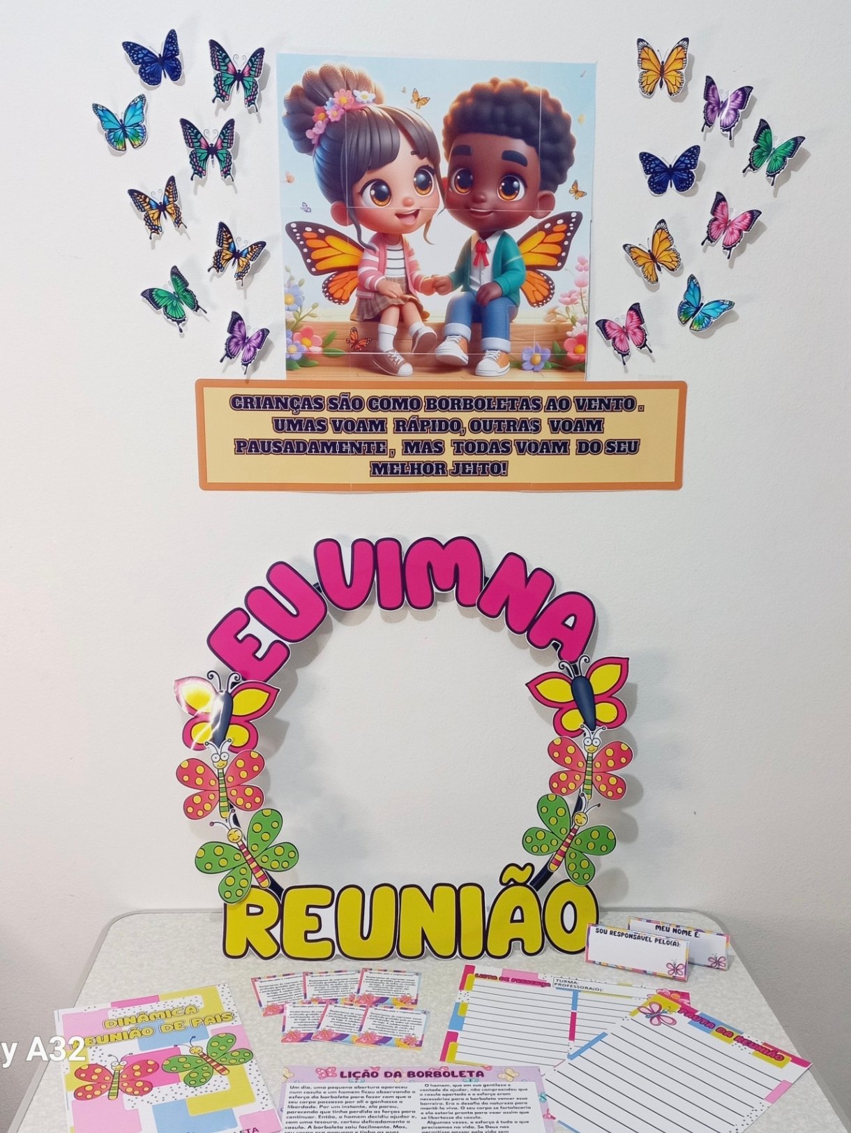 KIT REUNIÃO DE PAIS A LIÇÃO DA BORBOLETA 🦋 - Imagem 5