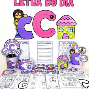 🔤✨ Kit Letra C 💛
