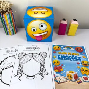 😊🎲 Dado das Emoções 💛✨