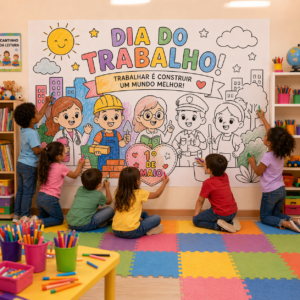 PAINEL COLETIVO DIA DO TRABALHO