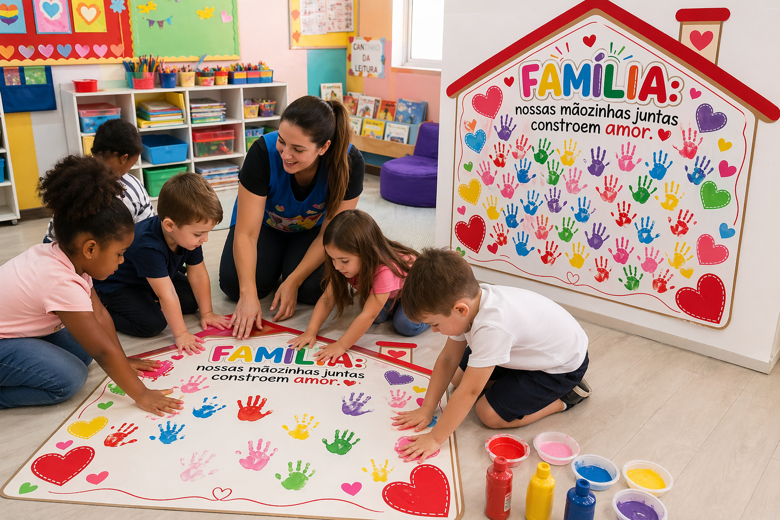 Painel interativo dia da Família - Imagem 2
