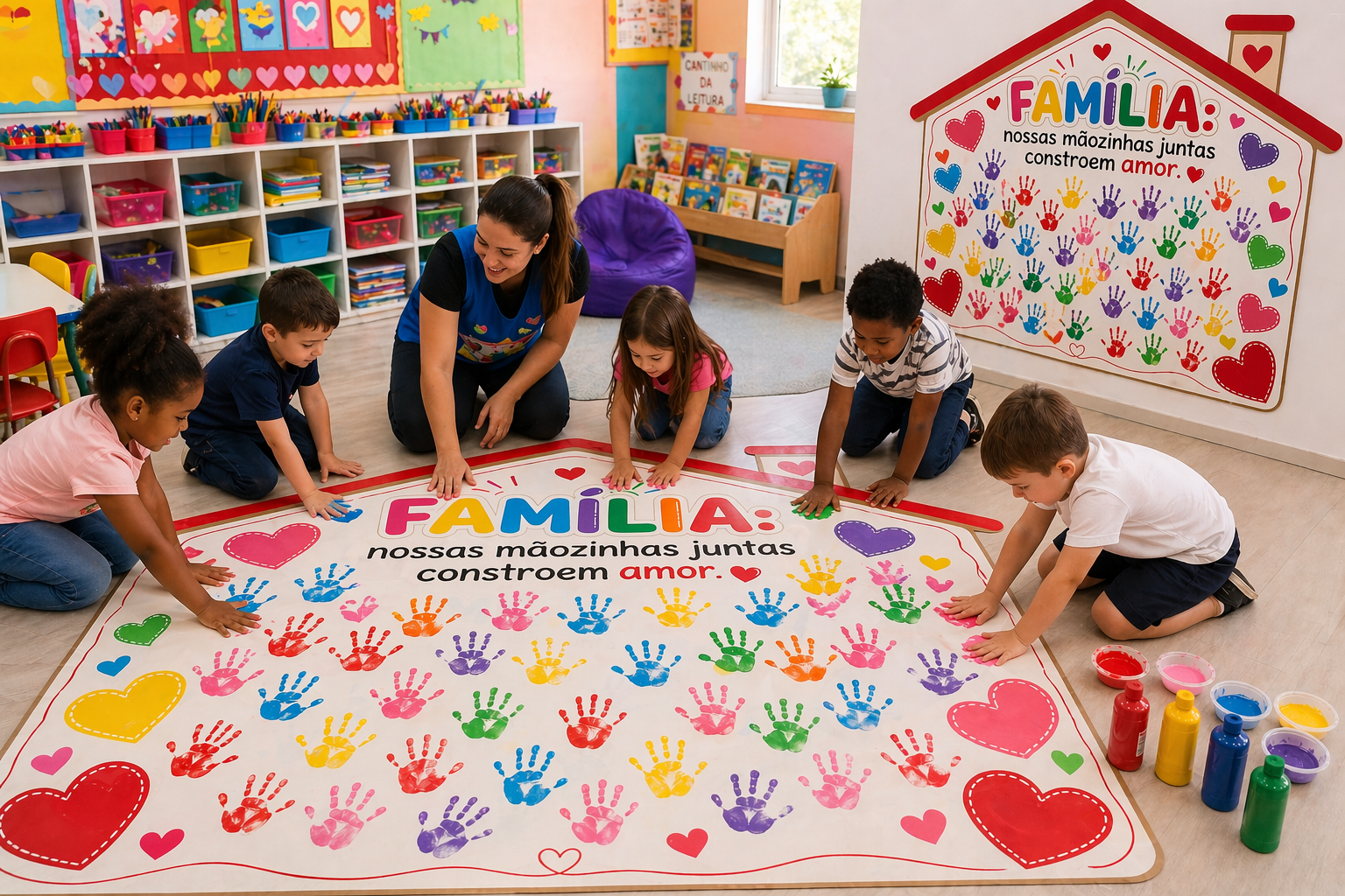 Painel interativo dia da Família - Imagem 5