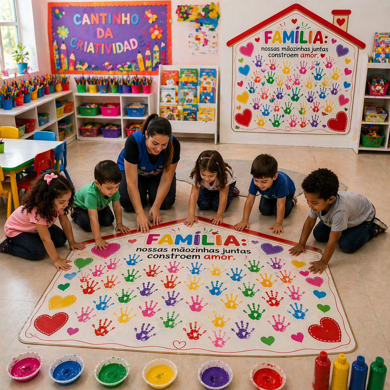 Painel interativo dia da Família - Imagem 7