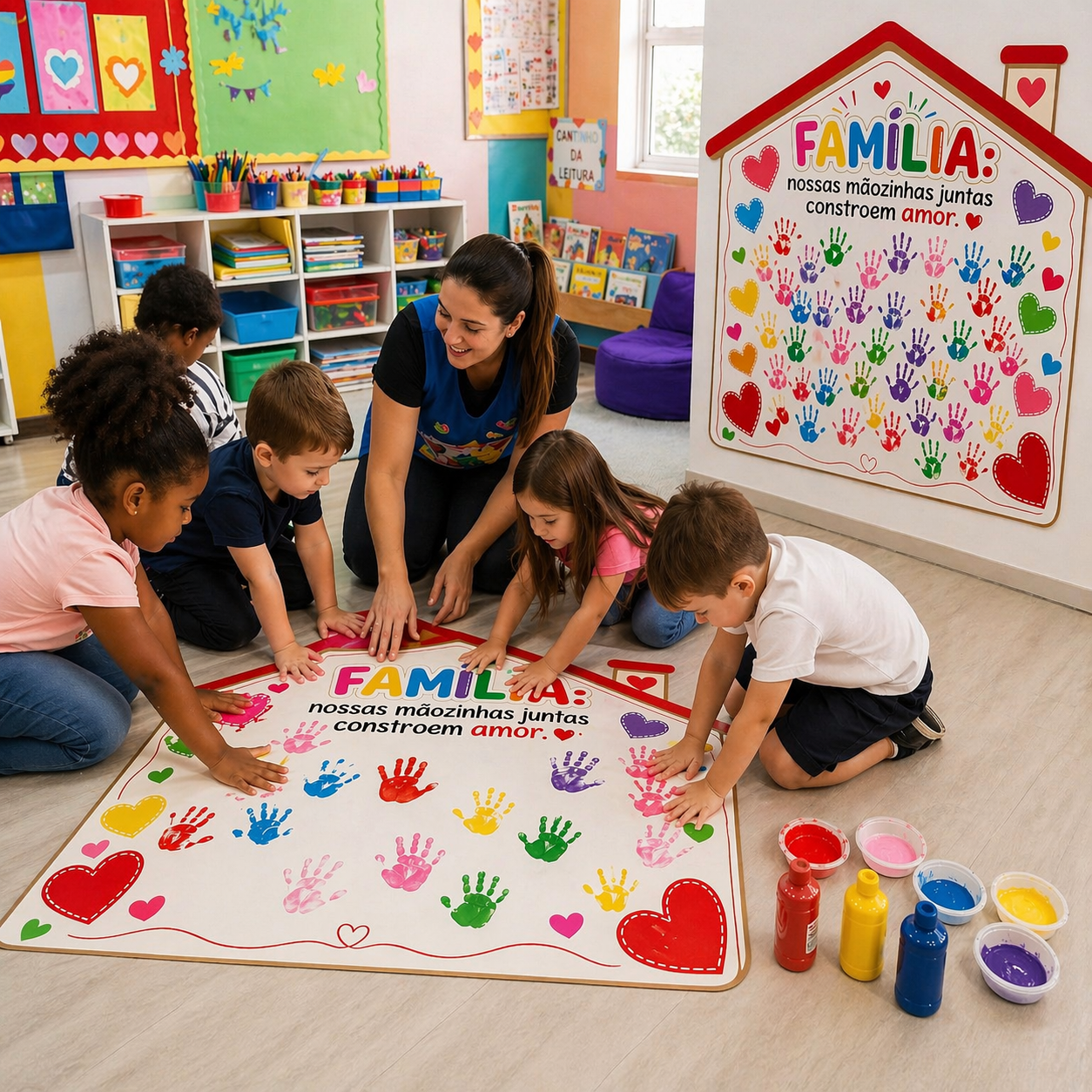 Painel interativo dia da Família - Imagem 6