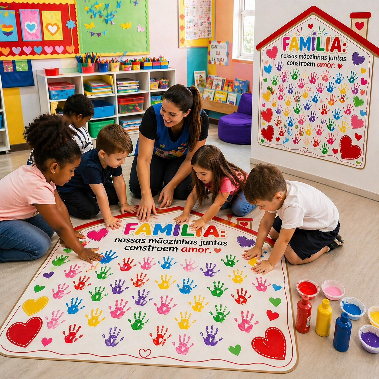 Painel interativo dia da Família - Imagem 3