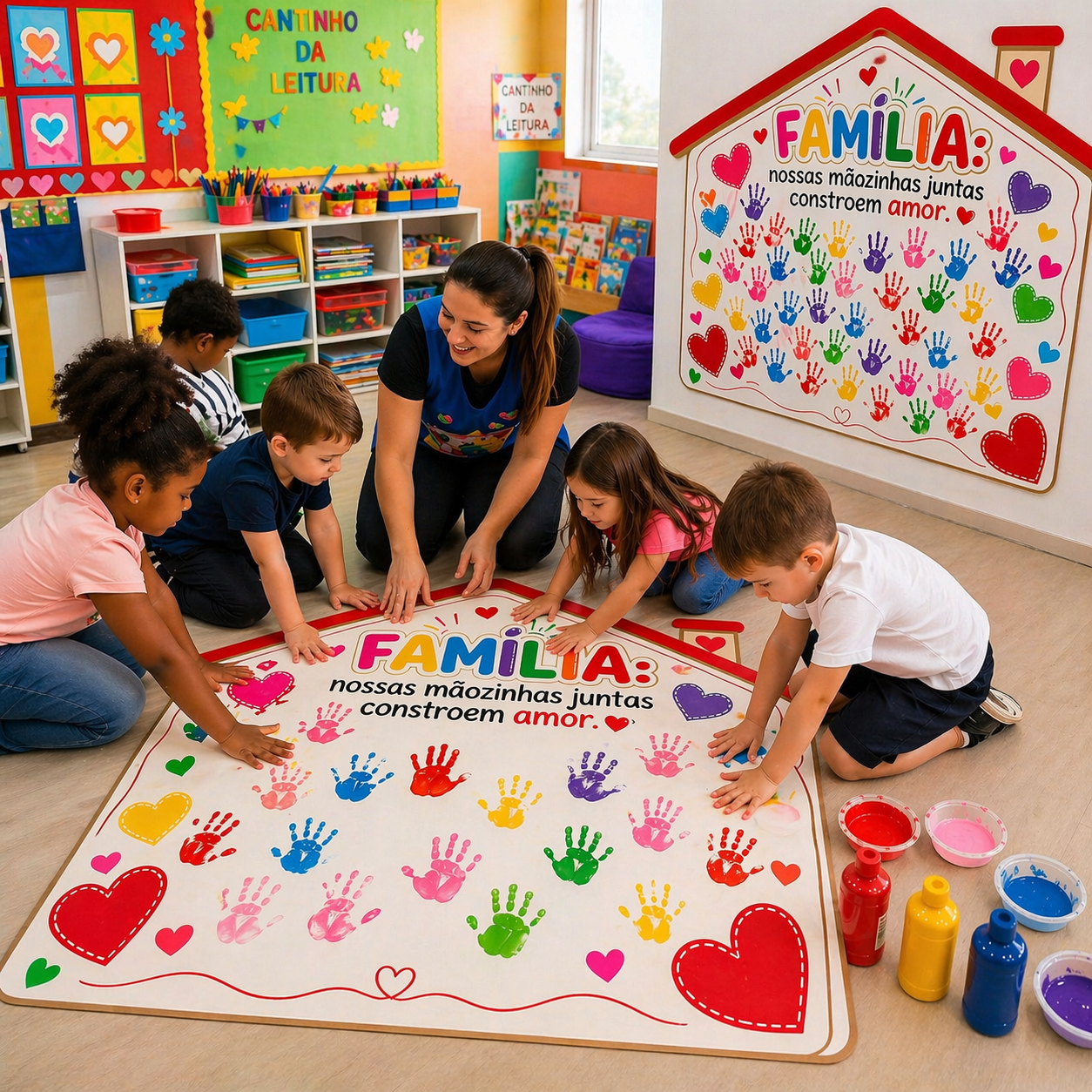 Painel interativo dia da Família - Imagem 4
