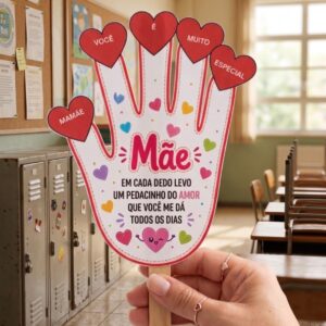 mãozinha dia das mães