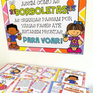 KIT REUNIÃO DE PAIS BORBOLETA 🦋