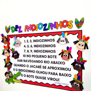 CARTAZ 10 INDIOZINHOS