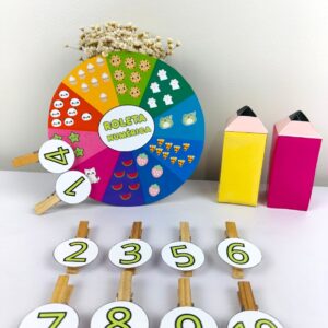 Roleta Numérica Interativa – Aprendendo Brincando!